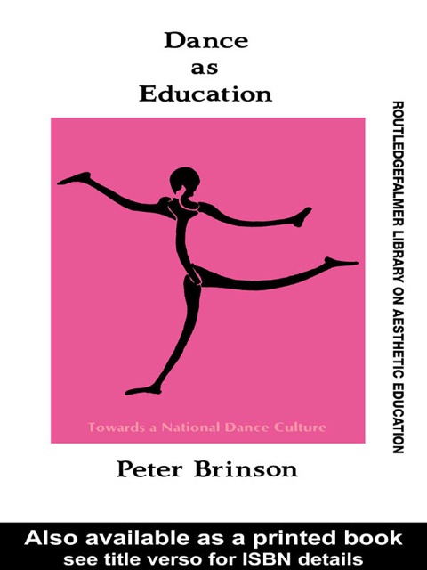 Cover image for book Dance As Education