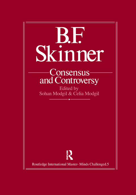 Cover image for book B.F. Skinner: Consensus And Controversy
