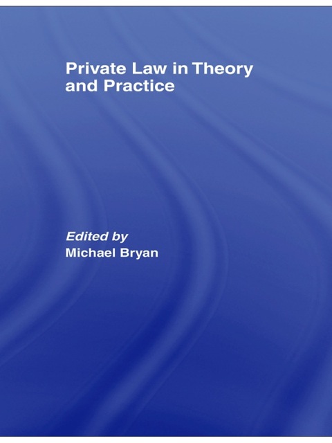 Cover image for book Private Law in Theory and Practice