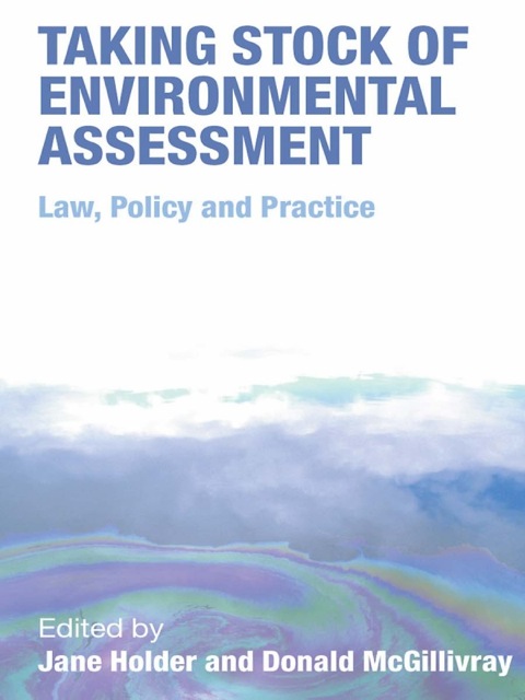 Cover image for book Taking Stock of Environmental Assessment