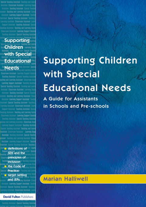 Cover image for book Supporting Children with Special Educational Needs