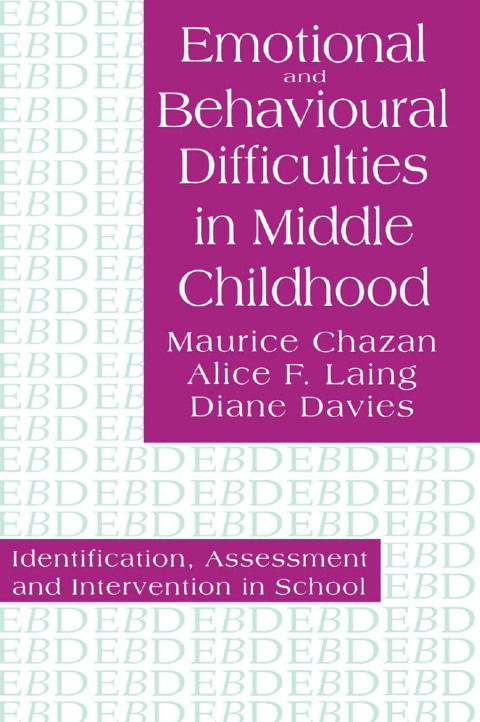 Cover image for book Emotional And Behavioural Difficulties In Middle Childhood