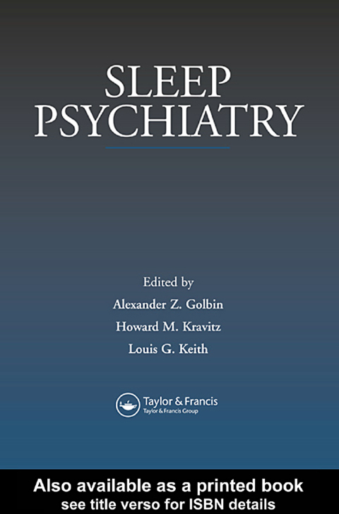 Cover image for book Sleep Psychiatry