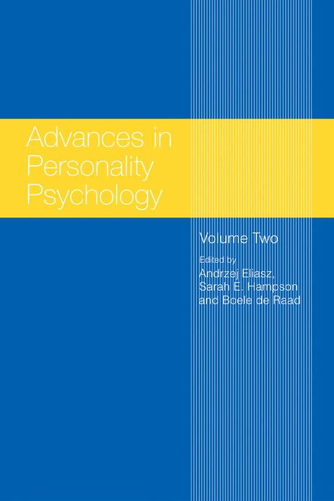 Cover image for book Advances in Personality Psychology