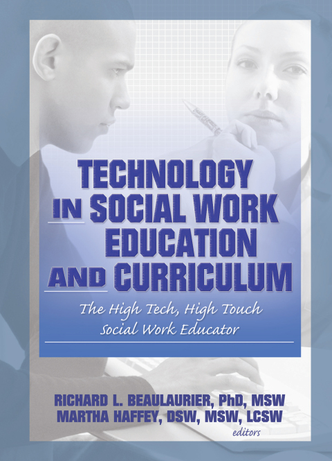 Cover image for book Technology in Social Work Education and Curriculum