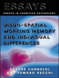 صورة الغلاف: Visuo-spatial Working Memory and Individual Differences 1st edition 9781138877429