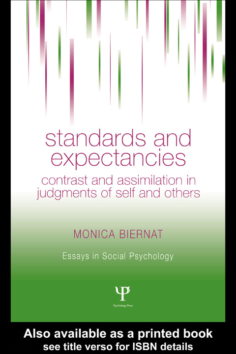 Cover image for book Standards and Expectancies