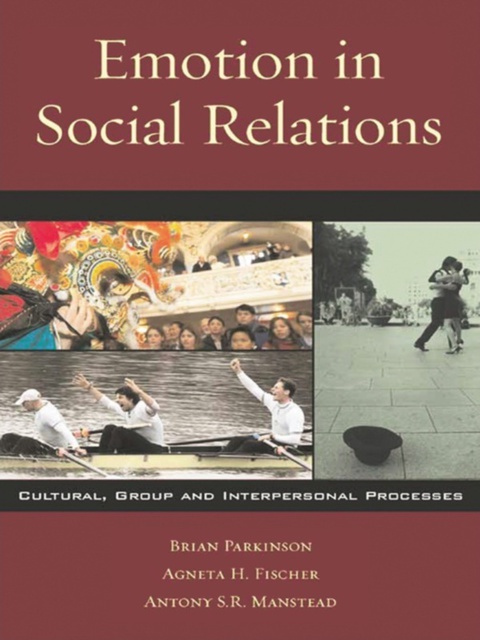 Cover image for book Emotion in Social Relations