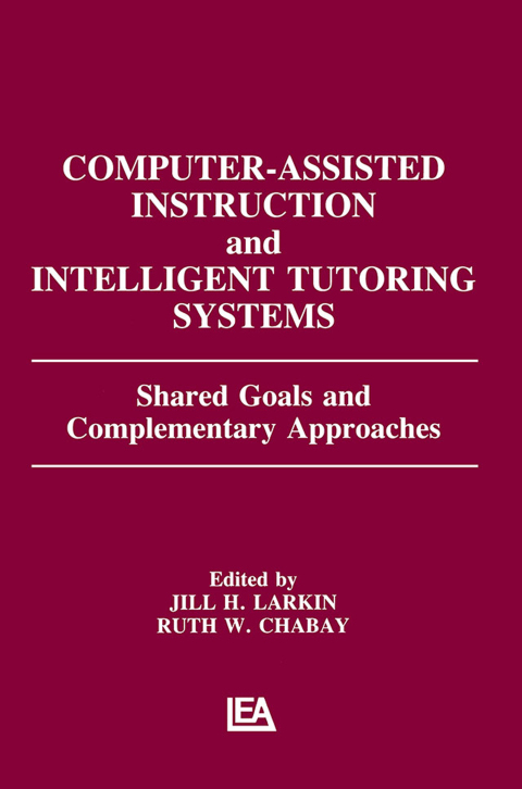 Cover image for book Computer Assisted Instruction and Intelligent Tutoring Systems