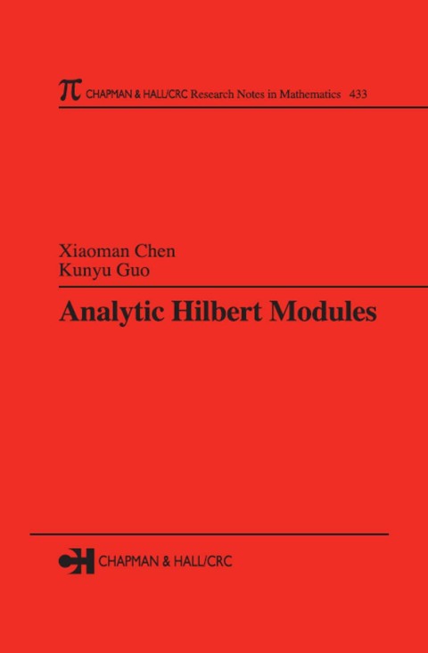 Cover image for book Analytic Hilbert Modules