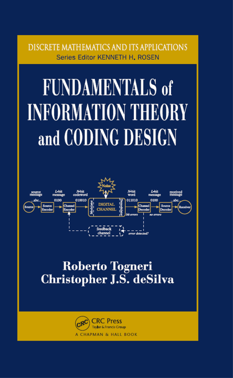 Cover image for book Fundamentals of Information Theory and Coding Design