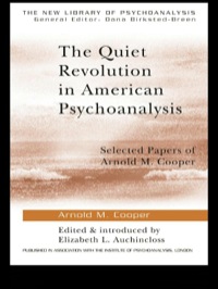 Cover image: The Quiet Revolution in American Psychoanalysis 1st edition 9781583918913