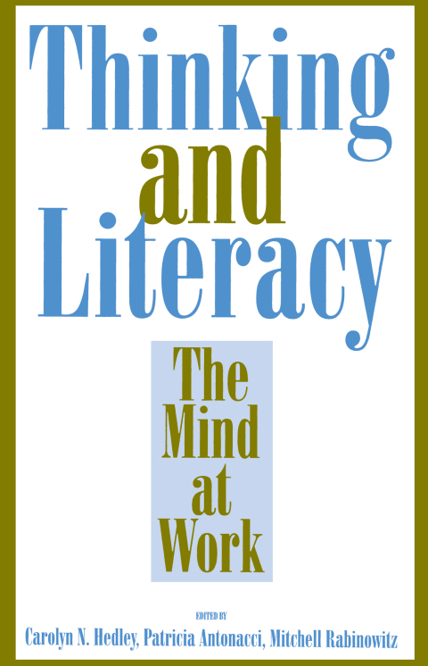 Cover image for book Thinking and Literacy