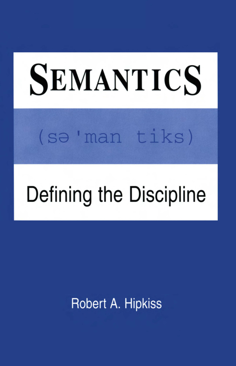 Cover image for book Semantics