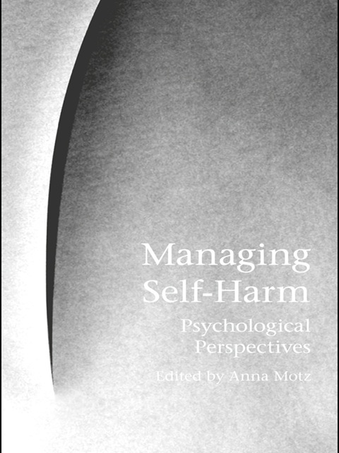 Cover image for book Managing Self-Harm
