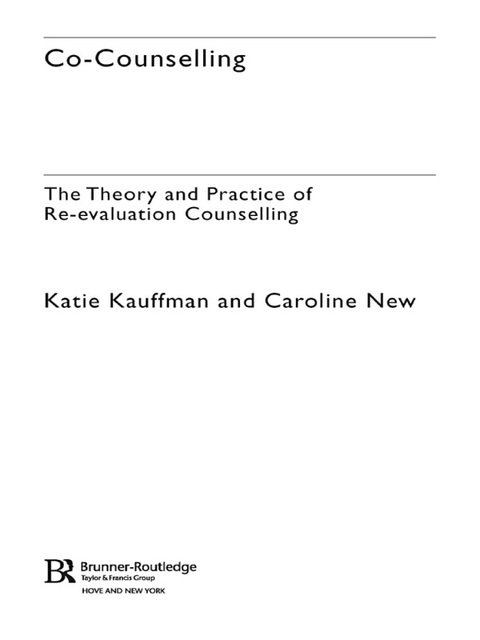 Cover image for book Co-Counselling