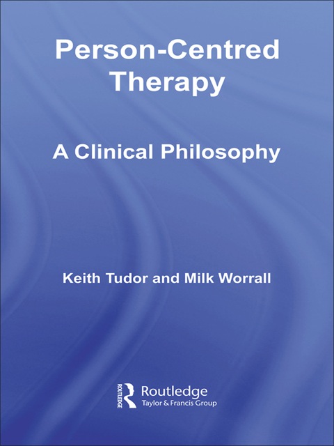 Cover image for book Person-Centred Therapy