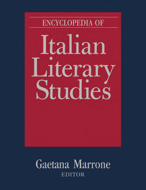 Cover image for book Encyclopedia of Italian Literary Studies