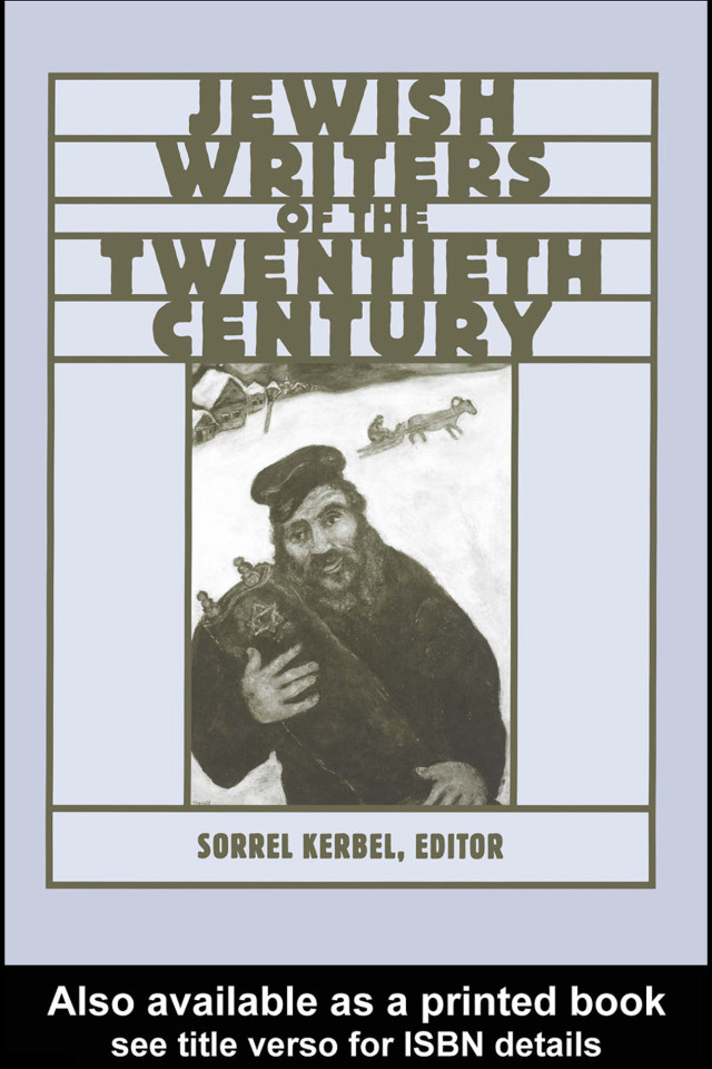 The Routledge Encyclopedia of Jewish Writers of the Twentieth Century