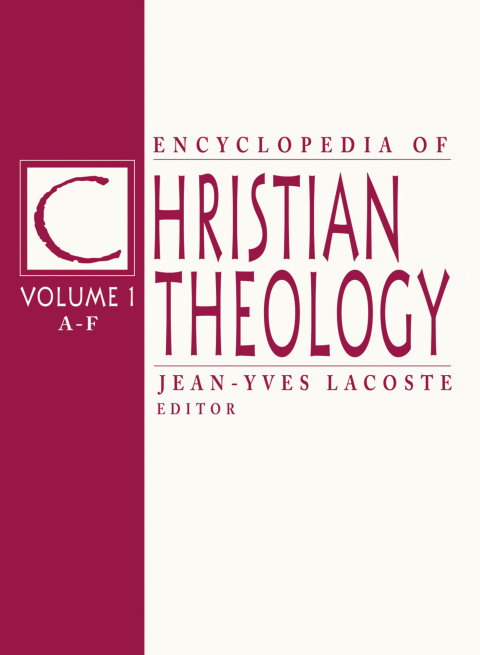 Cover image for book Encyclopedia of Christian Theology