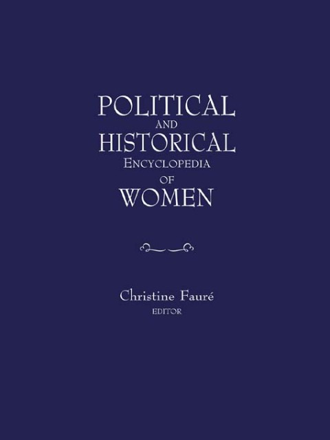 Cover image for book Political and Historical Encyclopedia of Women