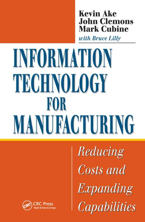 Cover image for book Information Technology for Manufacturing