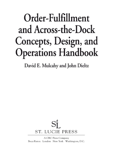 Cover image for book Order-Fulfillment and Across-the-Dock Concepts, Design, and Operations Handbook