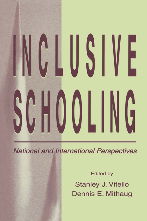 Cover image for book Inclusive Schooling