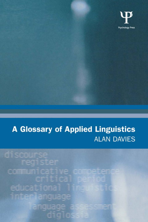 Cover image for book A Glossary of Applied Linguistics