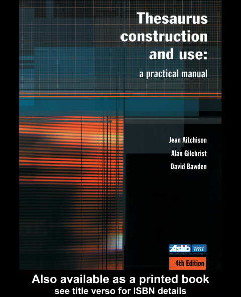Cover image for book Thesaurus Construction and Use