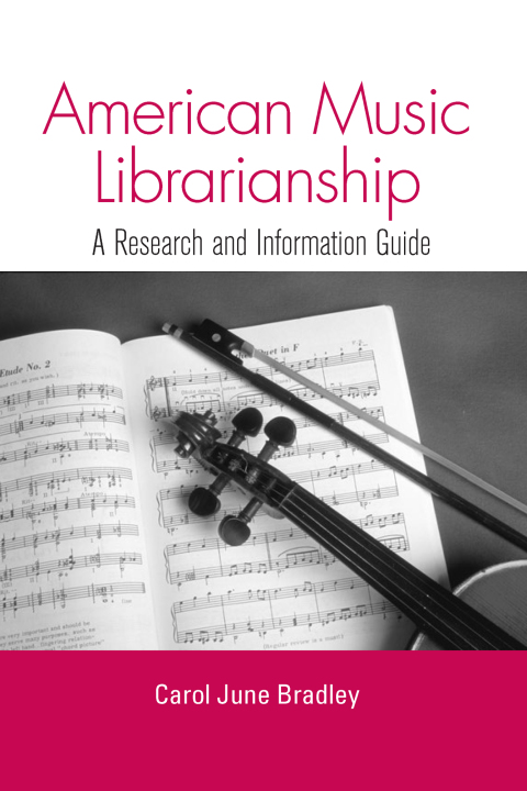 Cover image for book American Music Librarianship