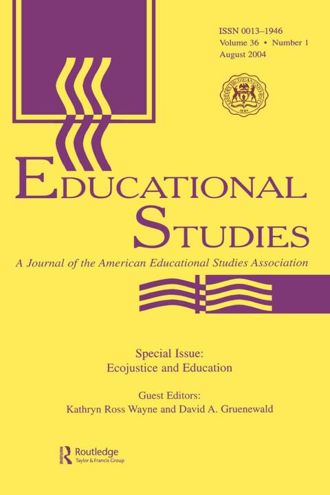 Cover image for book Ecojustice and Education