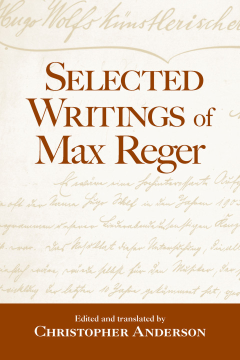 Cover image for book Selected Writings of Max Reger