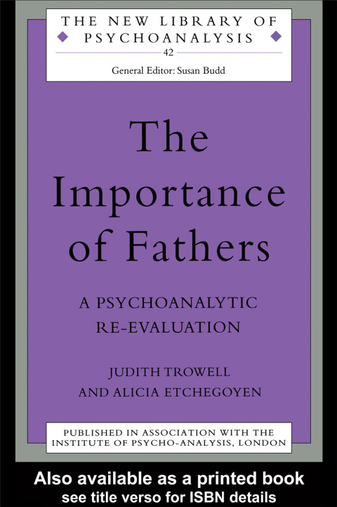 Cover image for book The Importance of Fathers