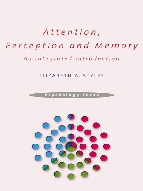 Cover image for book Attention, Perception and Memory