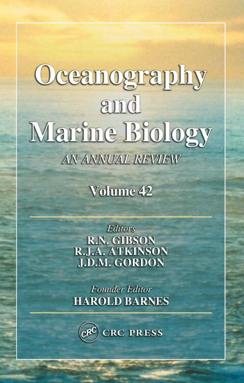 Cover image for book Oceanography and Marine Biology