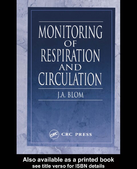 Cover image for book Monitoring of Respiration and Circulation