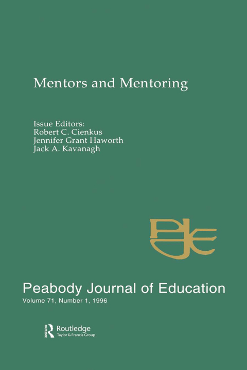 Cover image for book Mentors and Mentoring