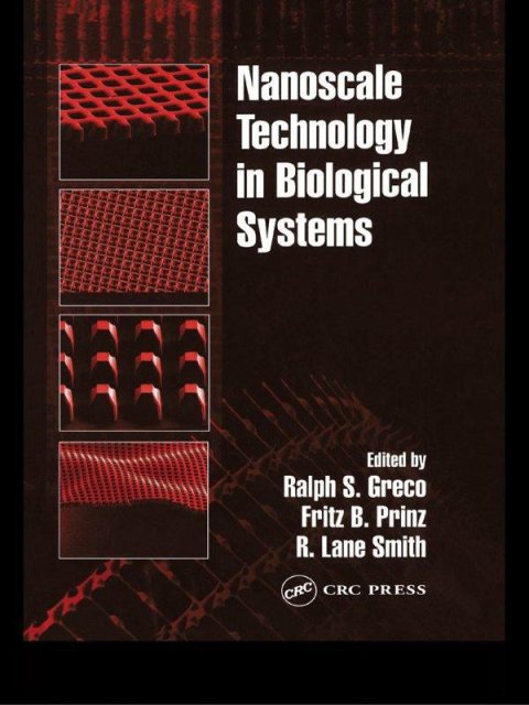 Cover image for book Nanoscale Technology in Biological Systems