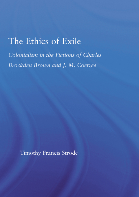 Cover image for book The Ethics of Exile