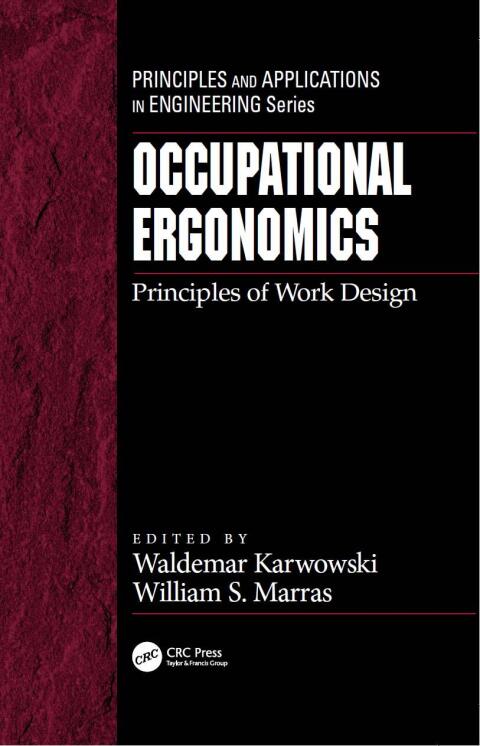 Cover image for book Occupational Ergonomics