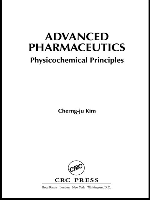 Cover image for book Advanced Pharmaceutics