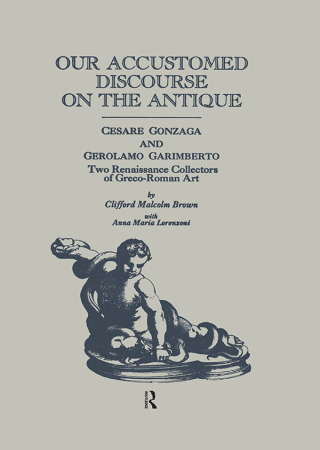 Our Accustomed Discourse on the Antique
