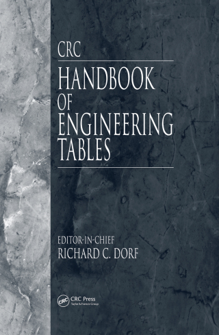 CRC Handbook of Engineering Tables