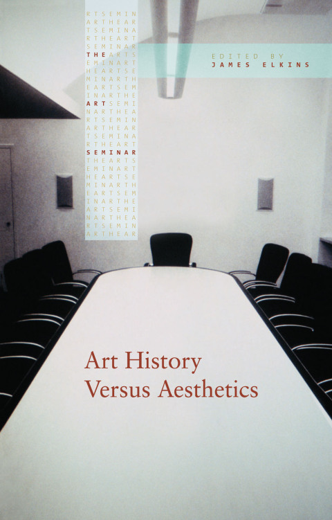 Cover image for book Art History Versus Aesthetics