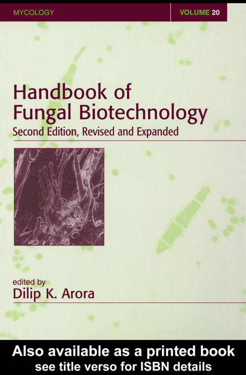 Cover image for book Handbook of Fungal Biotechnology