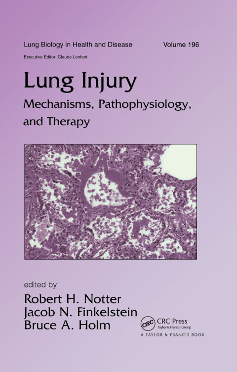 Cover image for book Lung Injury
