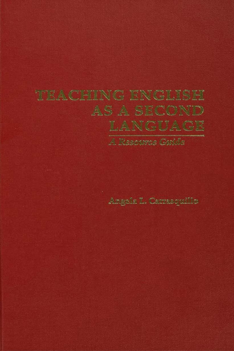 Cover image for book Teaching English as a Second Language