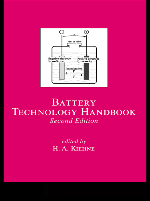 Cover image for book Battery Technology Handbook