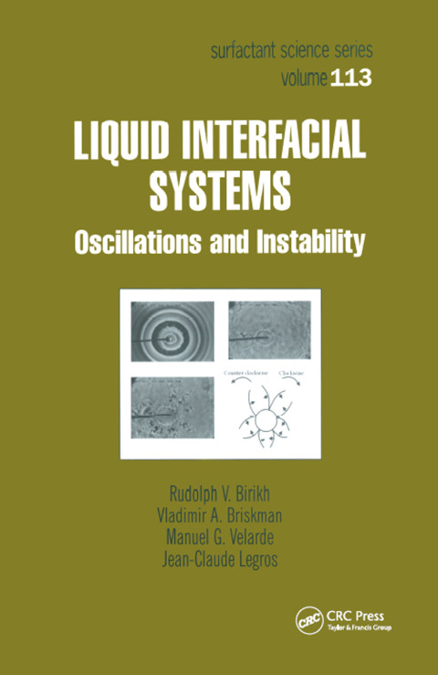 Cover image for book Liquid Interfacial Systems